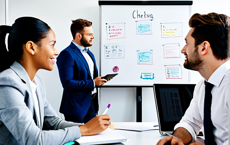 디지털 경영 - **Prompt:** "A small, family-owned restaurant. The owner, a friendly woman in a modest apron, is sho...