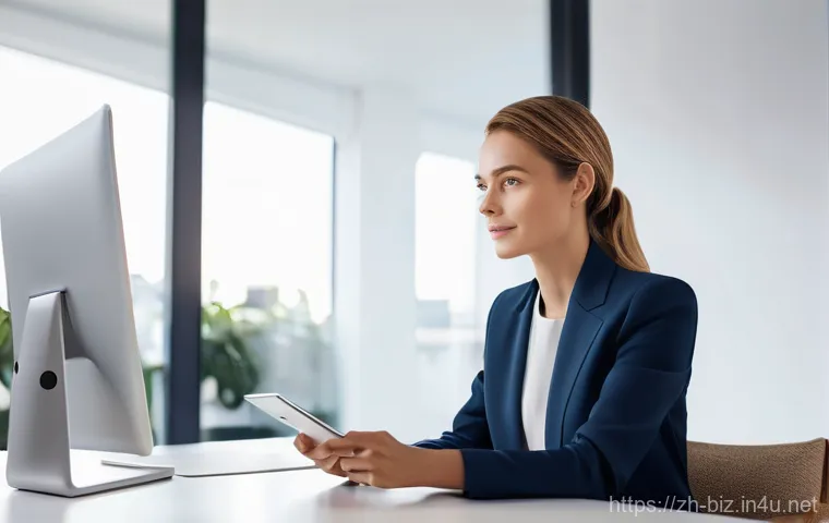 정보 시스템 - **Prompt:** A diverse, modern family, including a mother, father, and a pre-teen child, is comfortab...