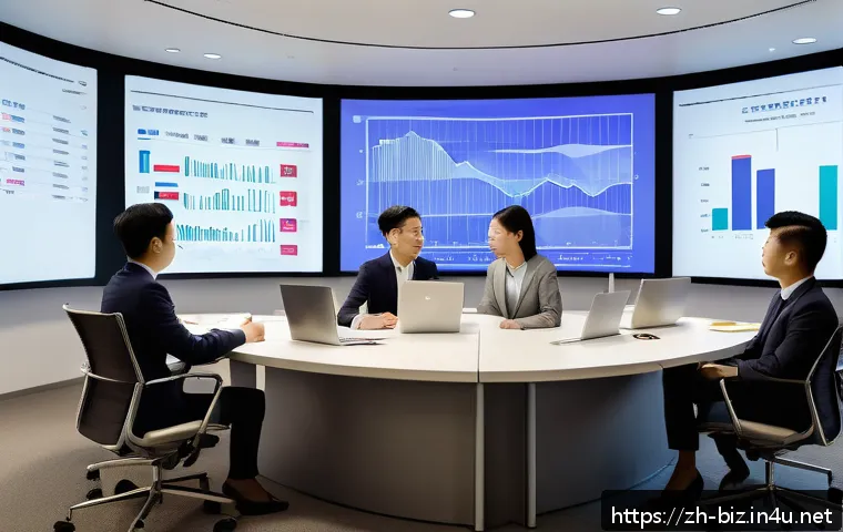 보상 및 복리후생 - A modern corporate office scene showcasing a diverse group of professional employees engaged in a dy...